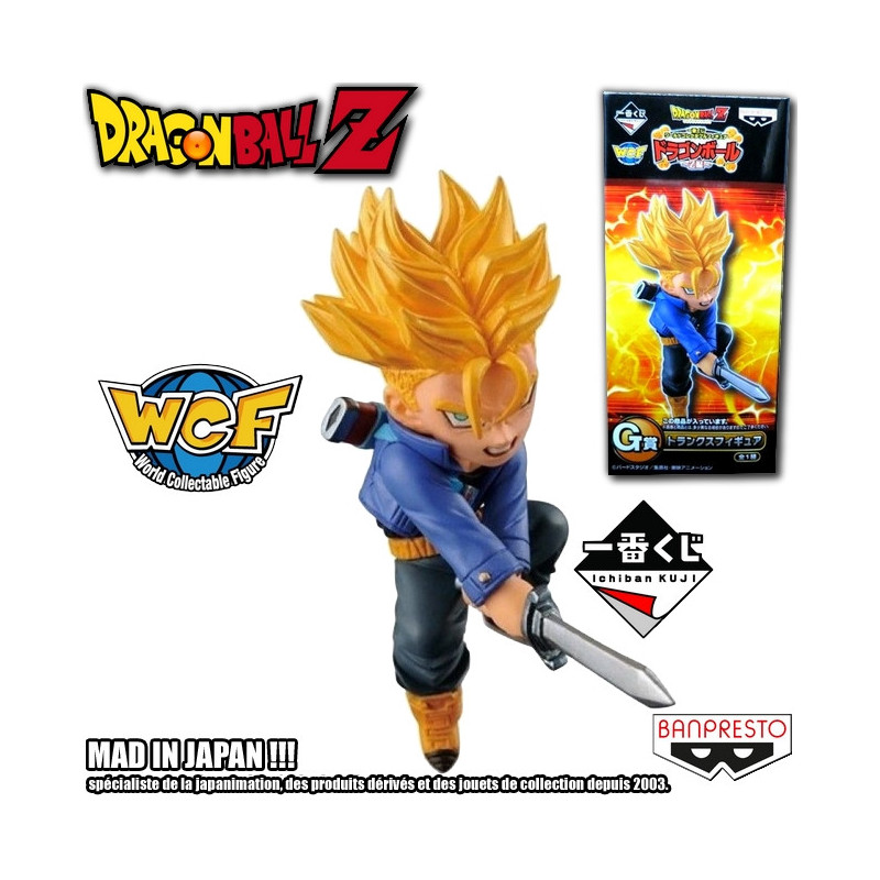 DRAGON BALL Z figurine Mirai Trunks WCF Ichiban Kuji Banpresto DRAGON BALL Z figurine Mirai Trunks WCF Ichiban Kuji Banpresto