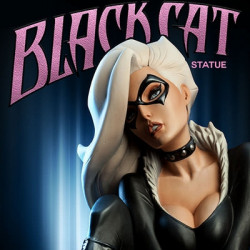 SPIDERMAN Statue Black Cat Comiquette Sideshow j.scott campbell