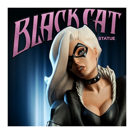 SPIDERMAN Statue Black Cat Comiquette Sideshow j.scott campbell
