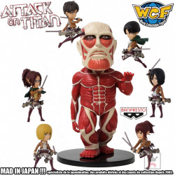 L'ATTAQUE DES TITANS pack figurines WCF Banpresto