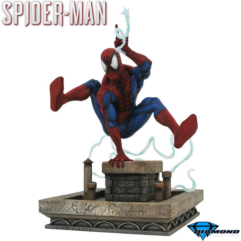 Hasbro Spider-Man Statuetta 10 Cm – Iron Spider, Action Figure Con Accessori, Serie Epic Hero
