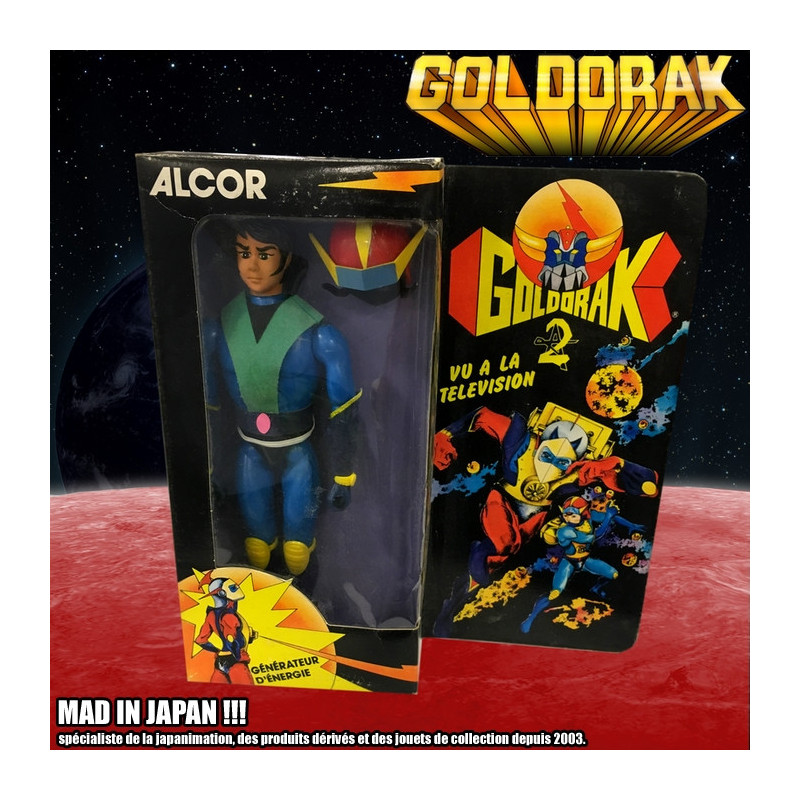 GOLDORAK poupée Alcor Ceji Arbois GOLDORAK poupée Alcor Ceji Arbois