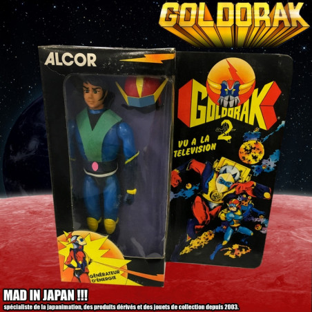 Goldorak - poupée Actarus neuve en boite Ceji A2 1979