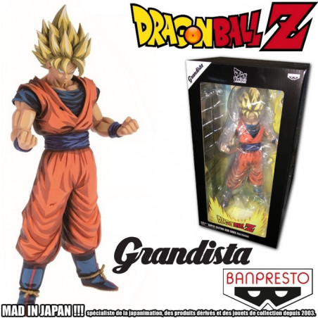 DRAGON BALL figurine Son Goku S. Saiyan Grandista Manga Dimensions Banpresto