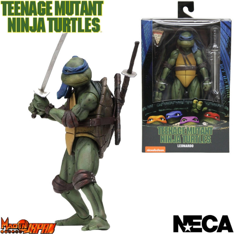 TORTUES NINJA figurine Leonardo 1990 Movie Version Neca