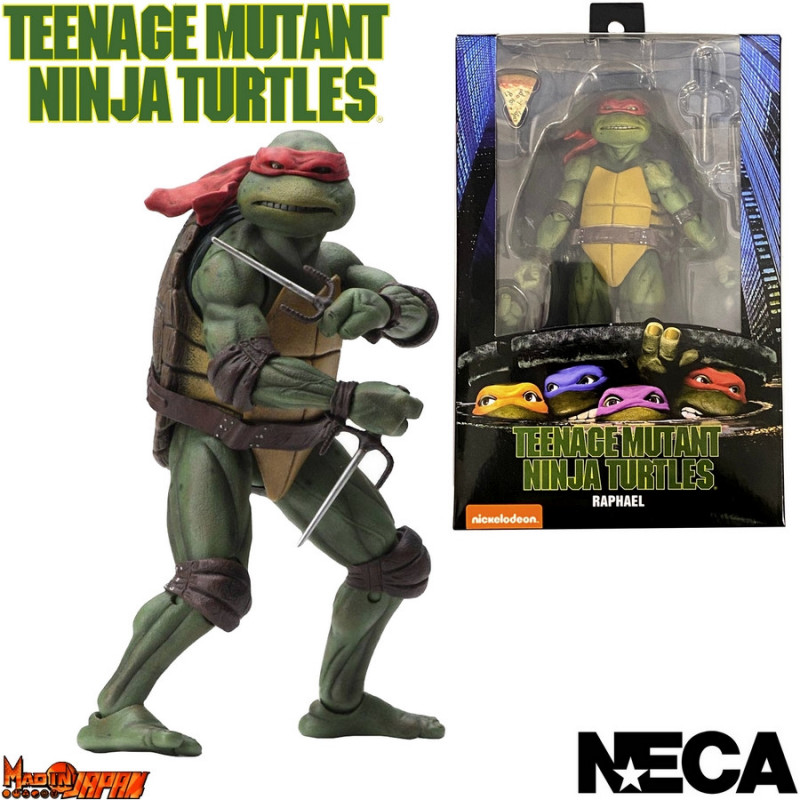 TORTUES NINJA figurine Raphael 1990 Movie Version Neca