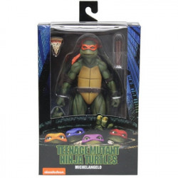 TORTUES NINJA figurine Michelangelo 1990 Movie Version Neca