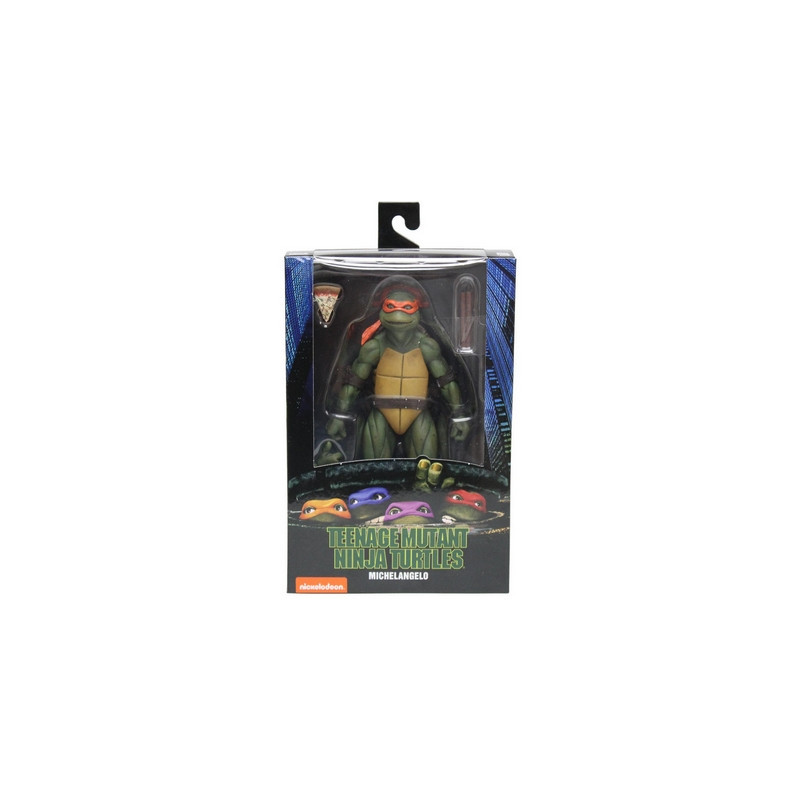 TORTUES NINJA figurine Michelangelo 1990 Movie Version Neca