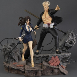 SUN-KEN ROCK Statue Ken & Yumin Kitsune Statue