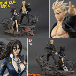  SUN-KEN ROCK Statue Ken & Yumin Kitsune Statue