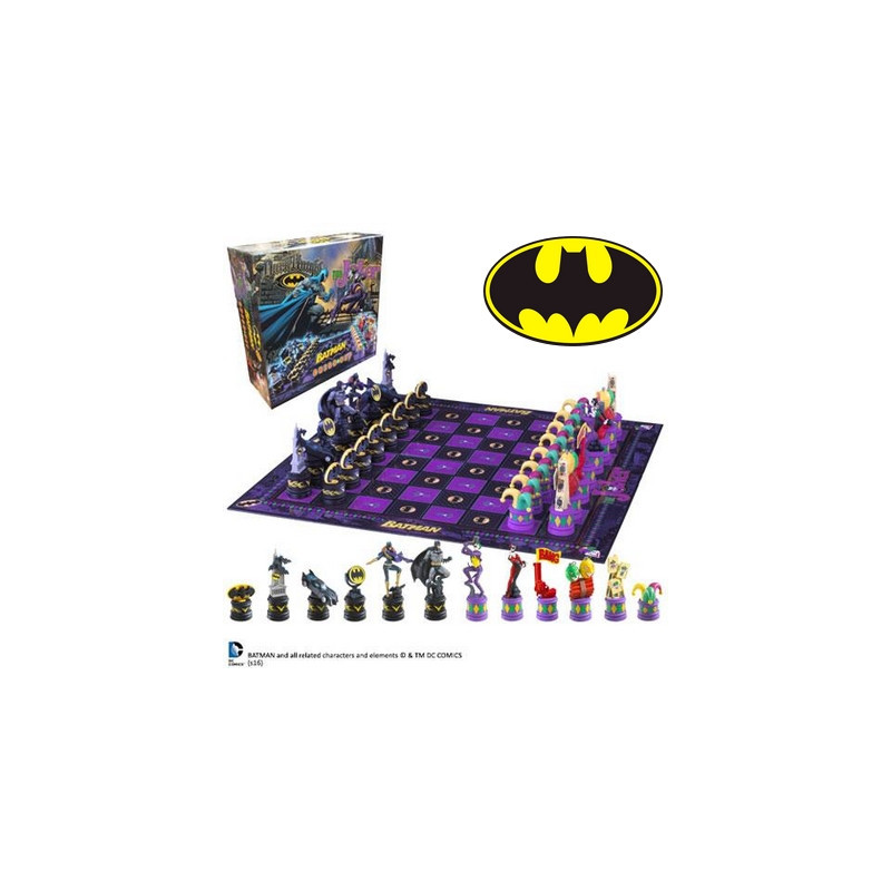 BATMAN Échiquier Dark Knight vs The Joker Noble Collection BATMAN Échiquier Dark Knight vs The Joker Noble Collection