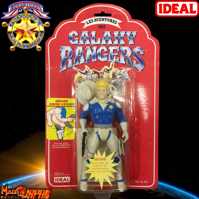 GALAXY RANGERS Figurine Shane Gooseman Blister Ideal GALAXY RANGERS Figurine Shane Gooseman Blister Ideal
