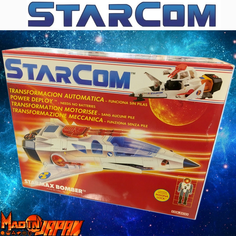 STARCOM Vaisseau Starmax Bomber Coleco STARCOM Vaisseau Starmax Bomber Coleco