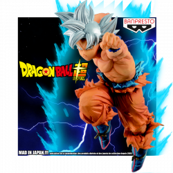  Dragon Ball Super figurine Son Goku Ultra Instinct BWFC Banpresto