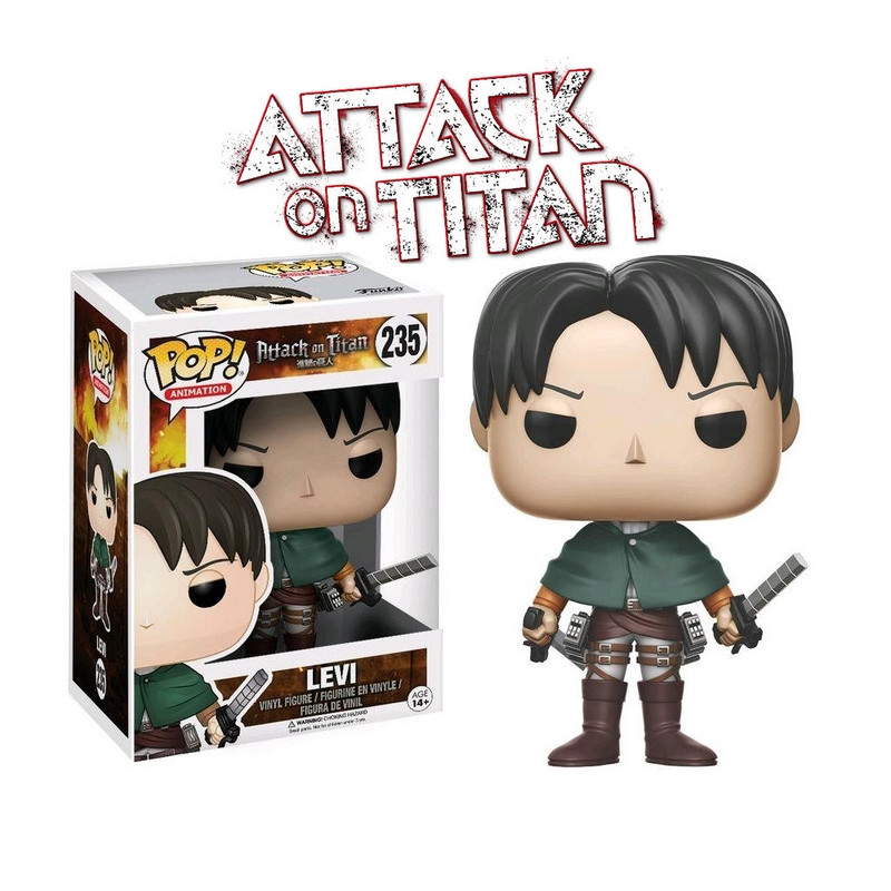 L'ATTAQUE DES TITANS figurine Levi Ackerman Funko POP