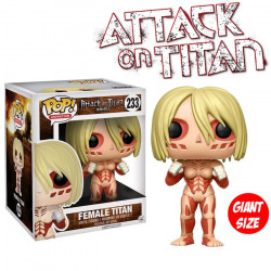 L'ATTAQUE DES TITANS figurine Female Titan Funko POP Giant