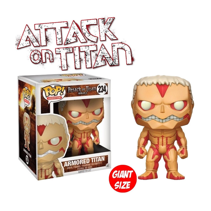 L'ATTAQUE DES TITANS figurine Armored Titan Funko POP Giant L'ATTAQUE DES TITANS figurine Armored Titan Funko POP Giant