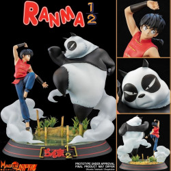  RANMA 12 Statue HQS Les sources maudites de Jusenkyo Tsume Art