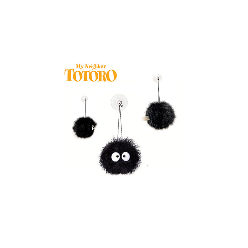 MON VOISIN TOTORO peluche Noiraude 6 cm MON VOISIN TOTORO peluche Noiraude 6 cm