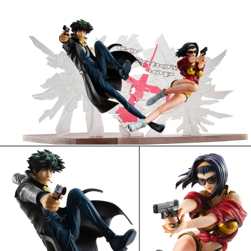 COWBOY BEBOP Diorama Spike Spiegel & Faye Valentine 1st GIG Megahouse