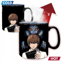 DEATH NOTE Mug Heat Change Kira vs L Abystyle