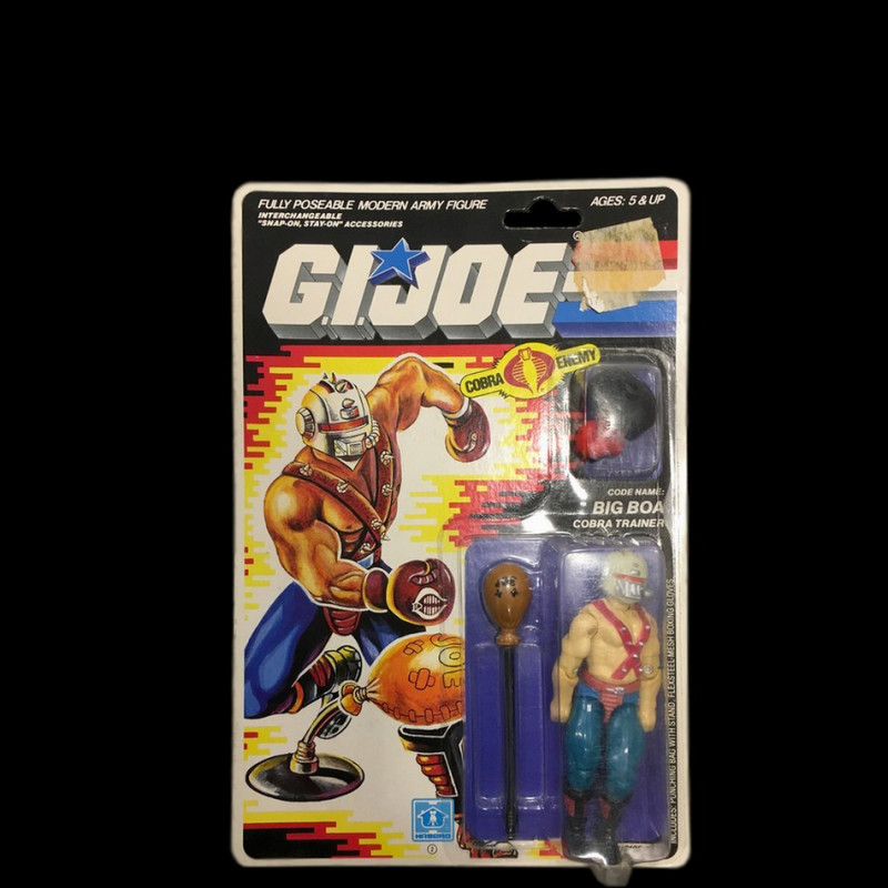GI JOE Blister Big Boa Tête Brulée Hasbro GI JOE Blister Big Boa Tête Brulée Hasbro