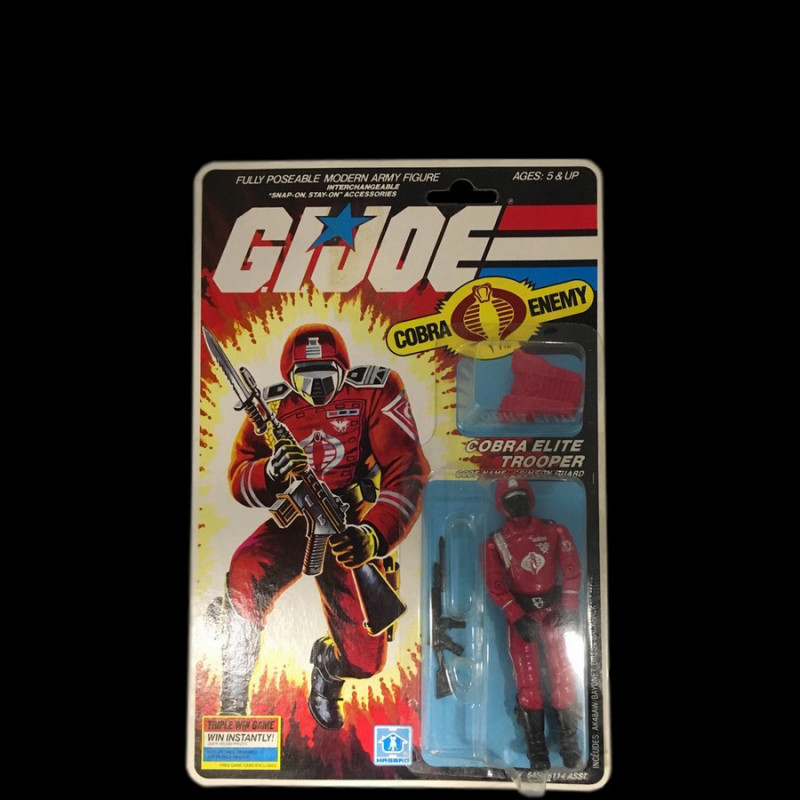 GI JOE Blister Crimson Guard Garde Pourpre Hasbro GI JOE Blister Crimson Guard Garde Pourpre Hasbro