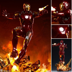  THE AVENGERS Maquette Iron Man Mark VII Statue Sideshow