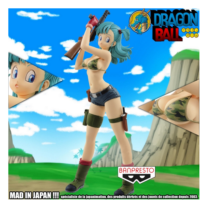 DRAGON BALL figurine Bulma Glitter & Glamours Banpresto A
