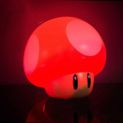 SUPER MARIO Lampe Veilleuse Sonore Mushroom Paladone