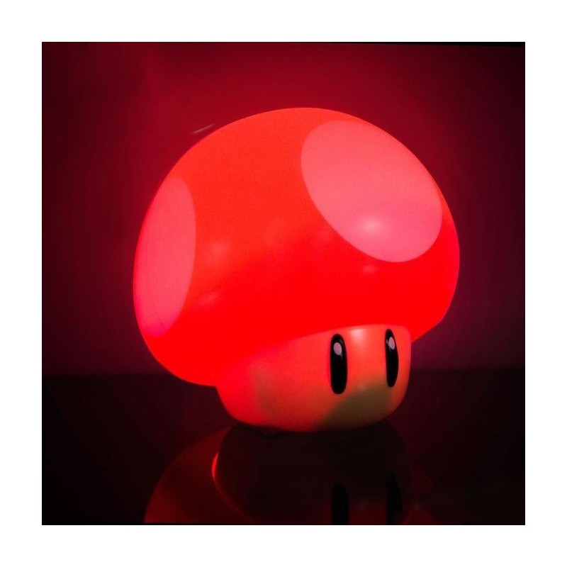 SUPER MARIO Lampe Veilleuse Sonore Mushroom Paladone SUPER MARIO Lampe Veilleuse Sonore Mushroom Paladone