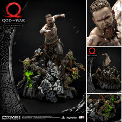  GOD OF WAR Statue Baldur & Broods Prime 1 Studio