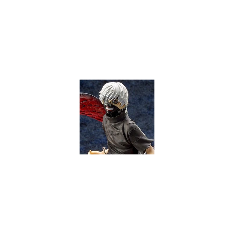 TOKYO GHOUL statue Ken Kaneki Awakened ARTFXJ Kotobukiya Repaint Version TOKYO GHOUL statue Ken Kaneki Awakened ARTFXJ Kotobukiya Repaint Version