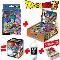 DRAGON BALL SUPER Card Game série 1 offre Duo Display + Starter Bandai