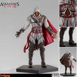  ASSASSIN'S CREED II Statue Art Scale Ezio Auditore Iron Studios