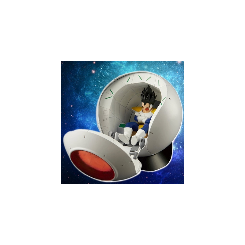 DRAGON BALL Z Saiyan Pod Vegeta Figure Rise Mechanics Bandai DRAGON BALL Z Saiyan Pod Vegeta Figure Rise Mechanics Bandai