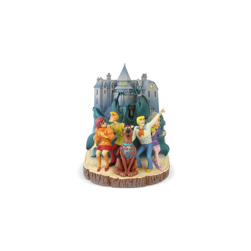 SCOOBY-DOO Diorama Carved by Heart Enesco