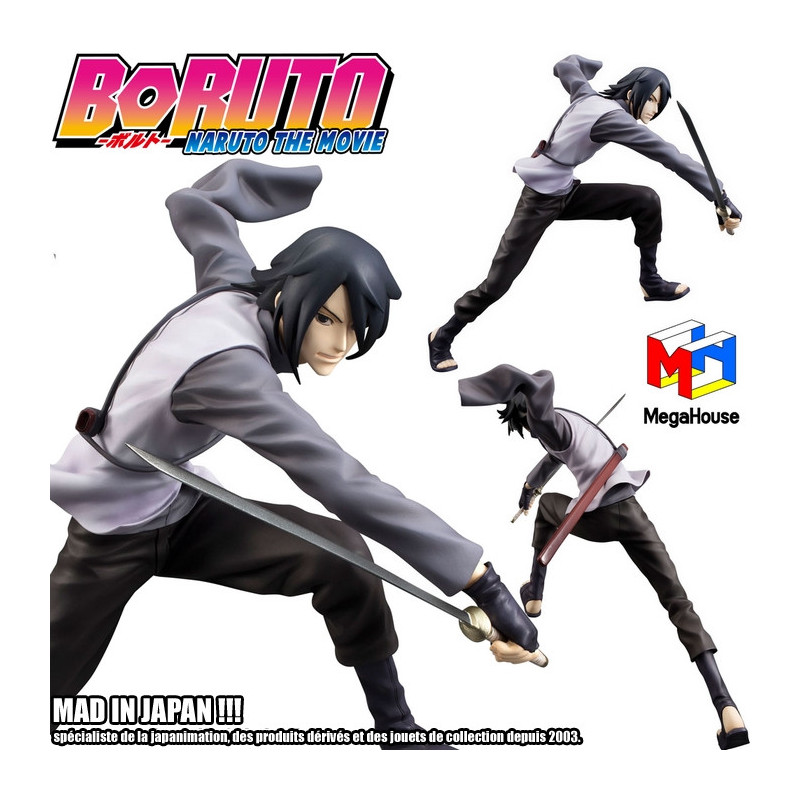 BORUTO Naruto The Movie figurine G.E.M. Sasuke Uchiha Megahouse