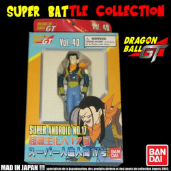 DRAGON BALL GT figurine Super Android 17 Super Battle Collection Bandai