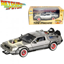  RETOUR VERS LE FUTUR III Delorean Time Machine 124ème Welly