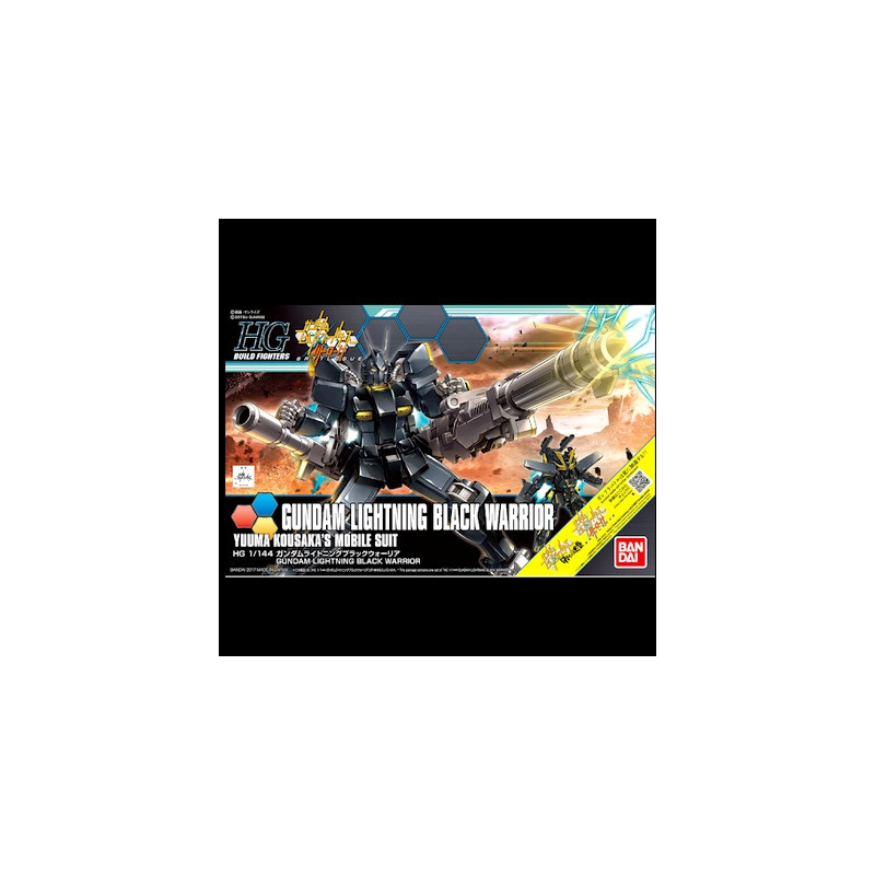 GUNDAM HG Gundam Lightning Black Warrior Bandai Gunpla GUNDAM HG Gundam Lightning Black Warrior Bandai Gunpla