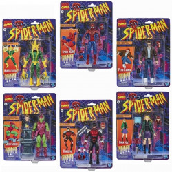 SPIDER-MAN Animated Set Figurines Marvel Retro Collection Wave 1 Hasbro