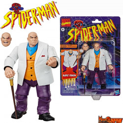  SPIDER-MAN Animated  Figurine Le Caïd  Kingpin Marvel Retro Collection Hasbro
