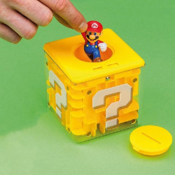 SUPER MARIO Tirelire Labyrinthe Question Block Tirelire Labyrinthe Paladone