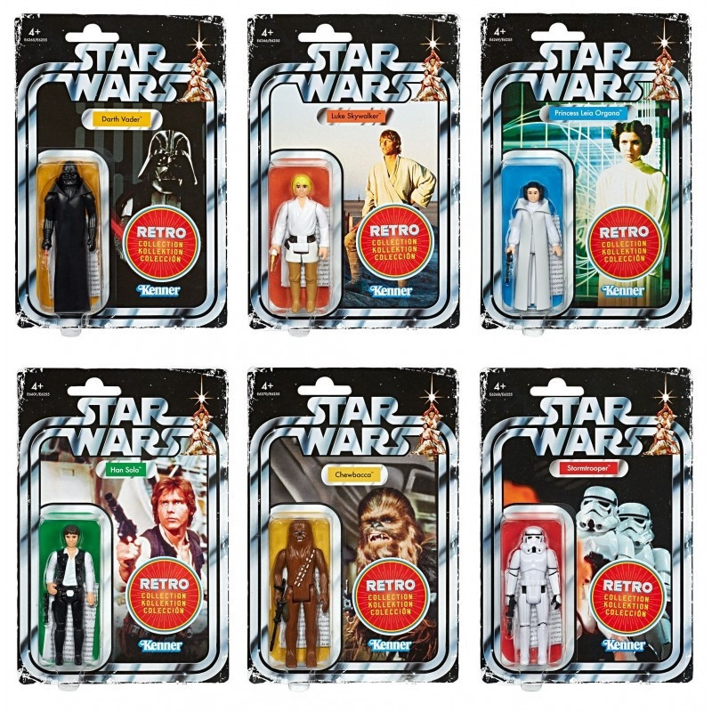 STAR WARS Episode IV Figurines Retro Collection 2019 Série 1 Hasbro STAR WARS Episode IV Figurines Retro Collection 2019 Série 1 Hasbro
