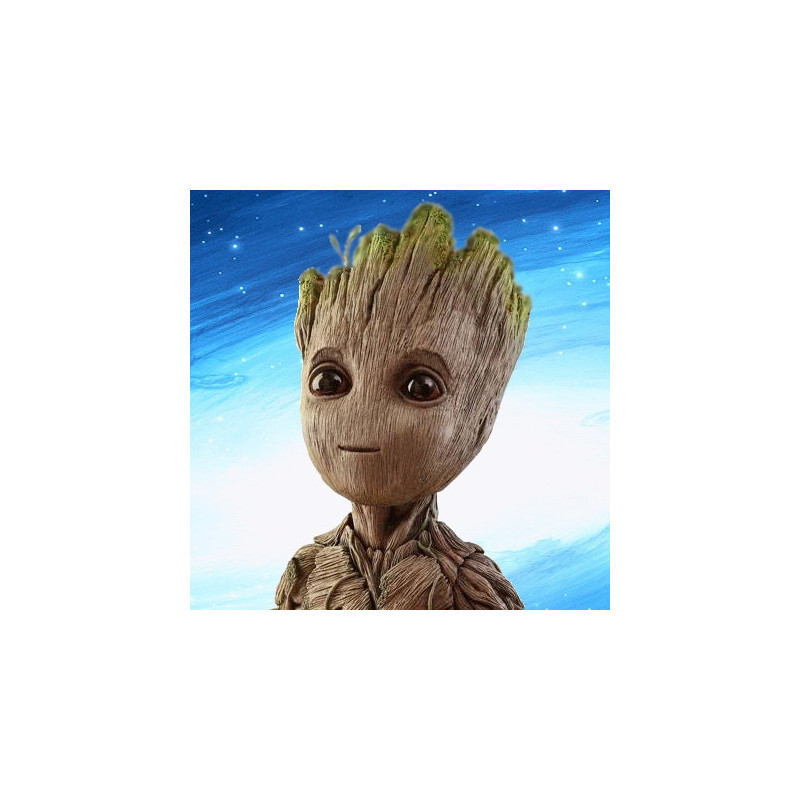 LES GARDIENS DE LA GALAXIE II figurine Groot Life-Size Masterpiece Hot Toys