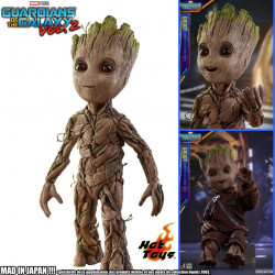  LES GARDIENS DE LA GALAXIE II figurine Groot Life-Size Masterpiece Hot Toys