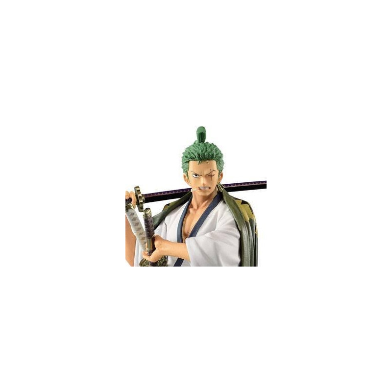 ONE PIECE Figurine DXF Zoro Wano Kuni Banpresto