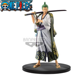  ONE PIECE Figurine DXF Zoro Wano Kuni Banpresto