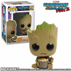  LES GARDIENS DE LA GALAXIE II figurine Funko POP Groot Groot With Candy Bowl Exclu.